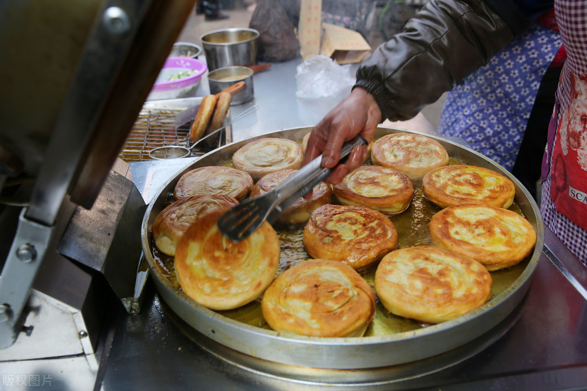 小吃摊饼类大全图片