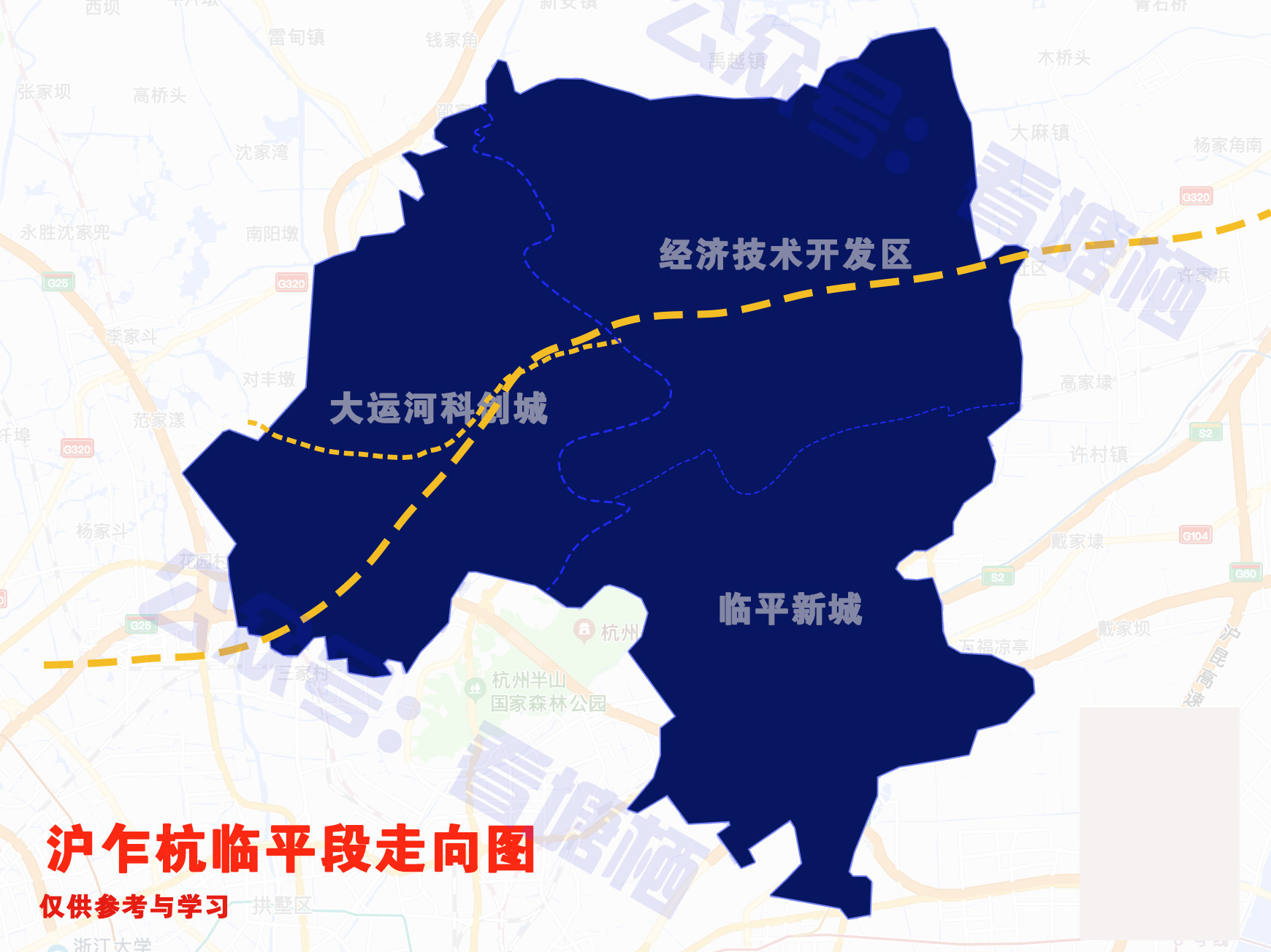 沪乍杭浙江段2022年正式开建!涉塘栖运河东湖崇贤