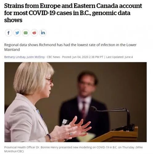 推荐还中国和华人一个清白，加拿大这些数据发表得太晚了