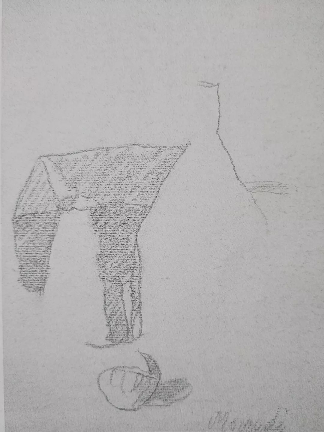 不成体统的莫兰迪线条素描,若有似无的现代主义诗意