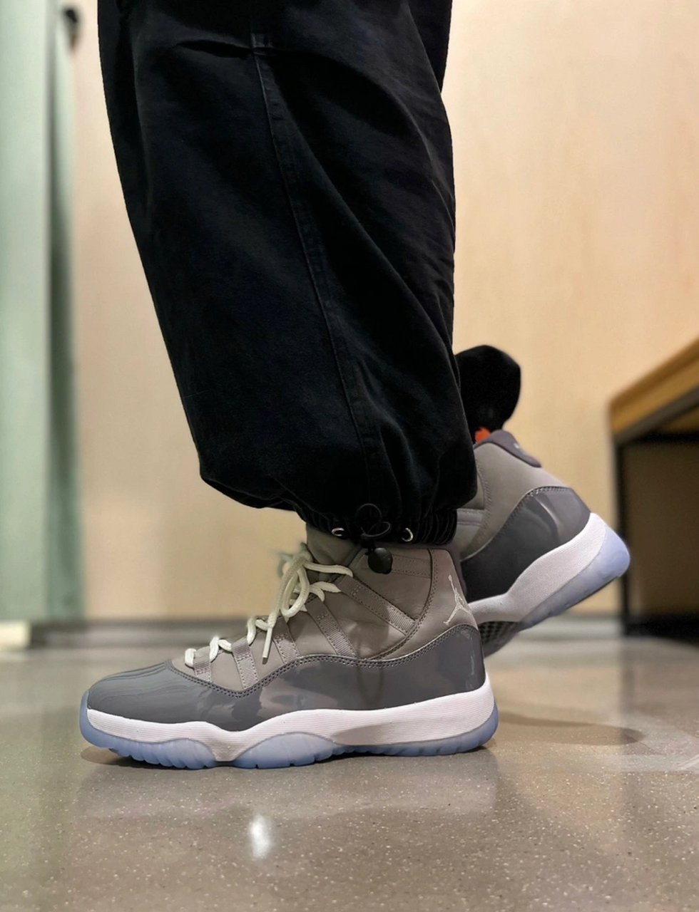 aj11酷灰鞋盒钢印在哪图片