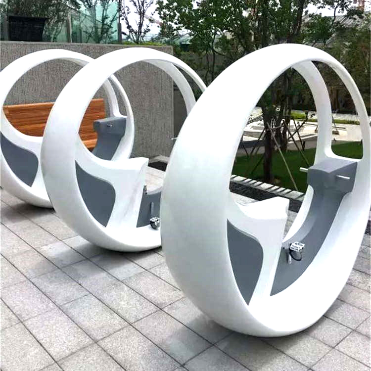 喷泉单车脚蹬车喷泉景区公园无动力游乐设施!