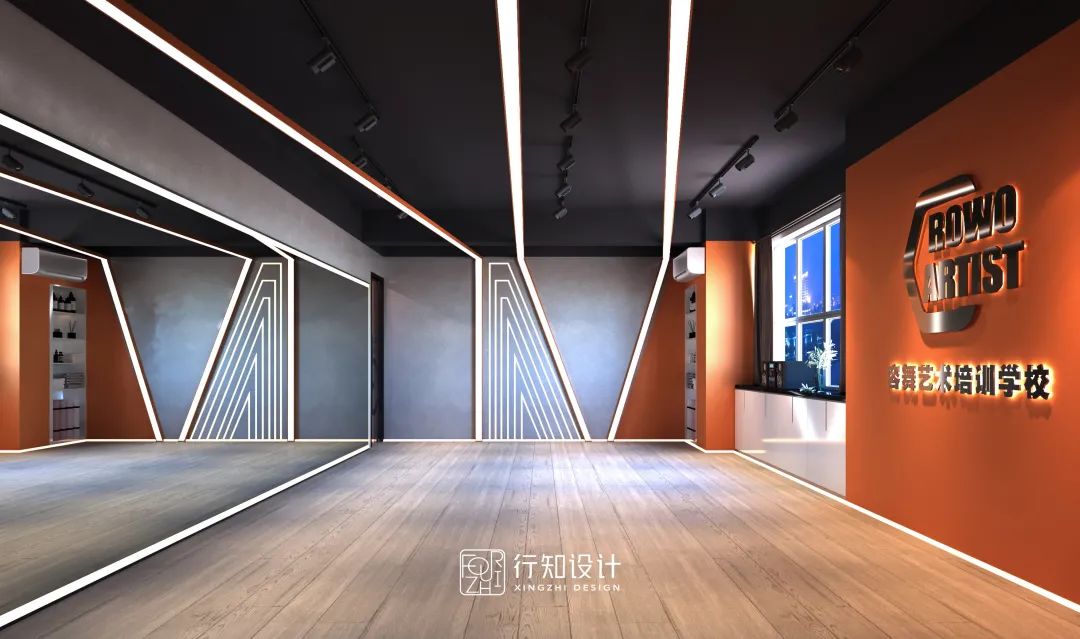 淄博-容舞舞蹈工作室|超有格调的舞蹈室,极具现代感