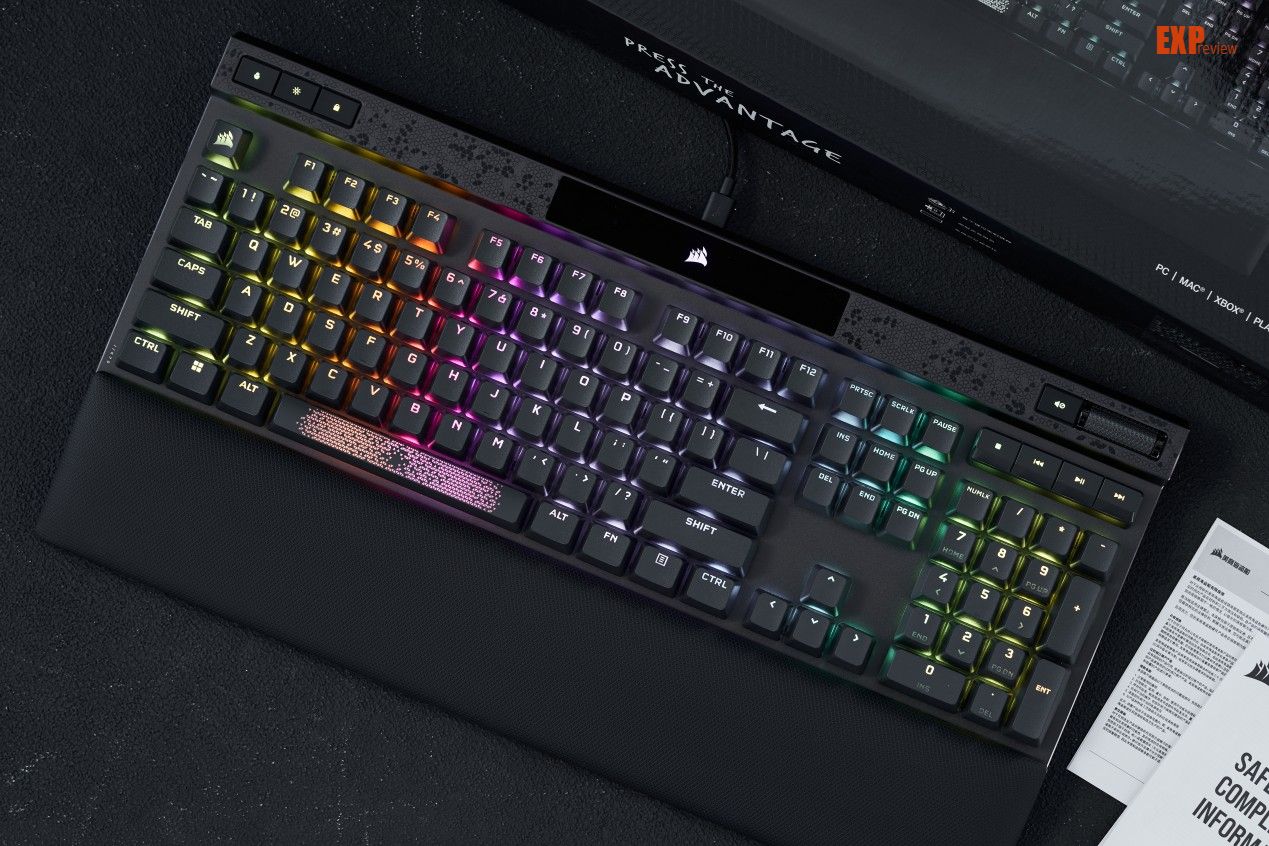 美商海盗船 k70 max rgb 磁轴体验:竞技赢家的"战场黑科技"