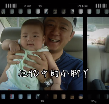 郭涛分享儿子成长视频,14岁石头身高赶超妈妈