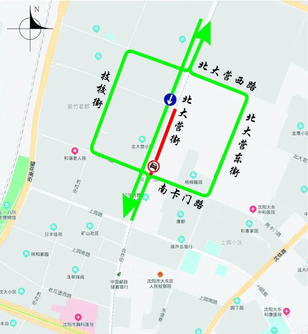 占道绕行