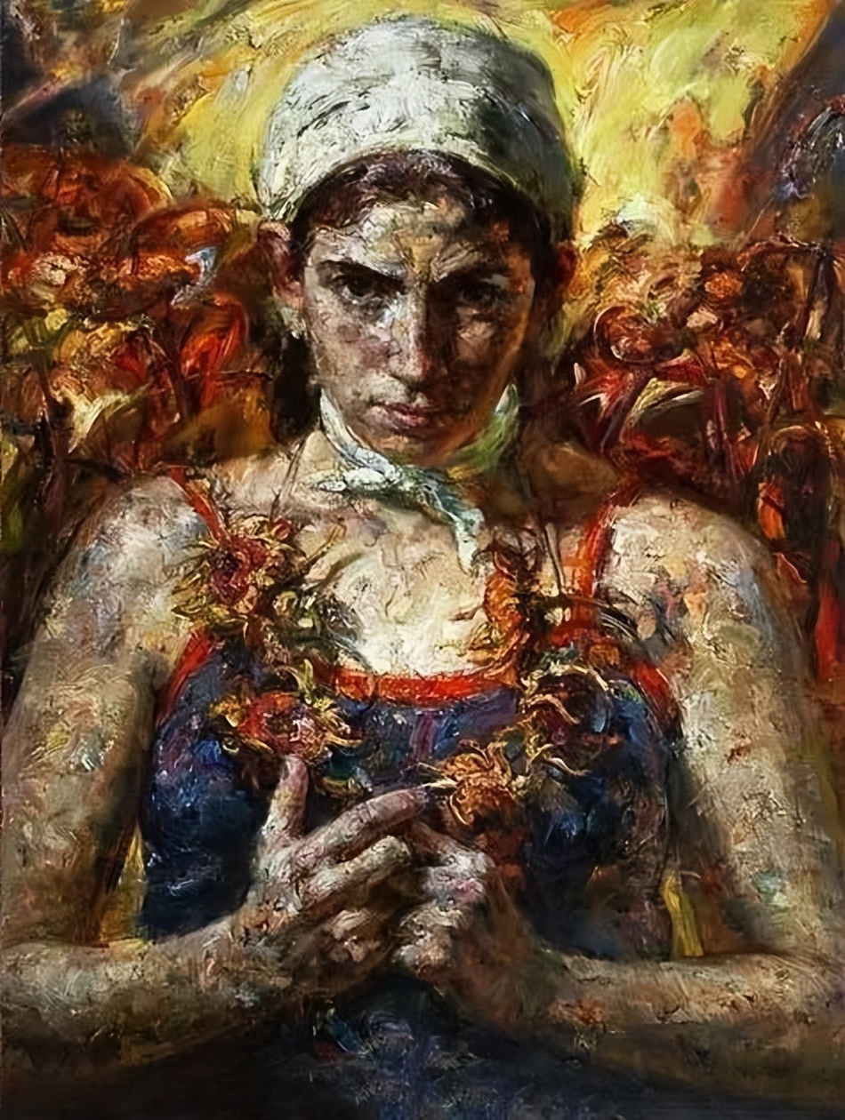 厚重的笔触,丰富的色彩,完美的融合︱旅美画家victor王绘画作品