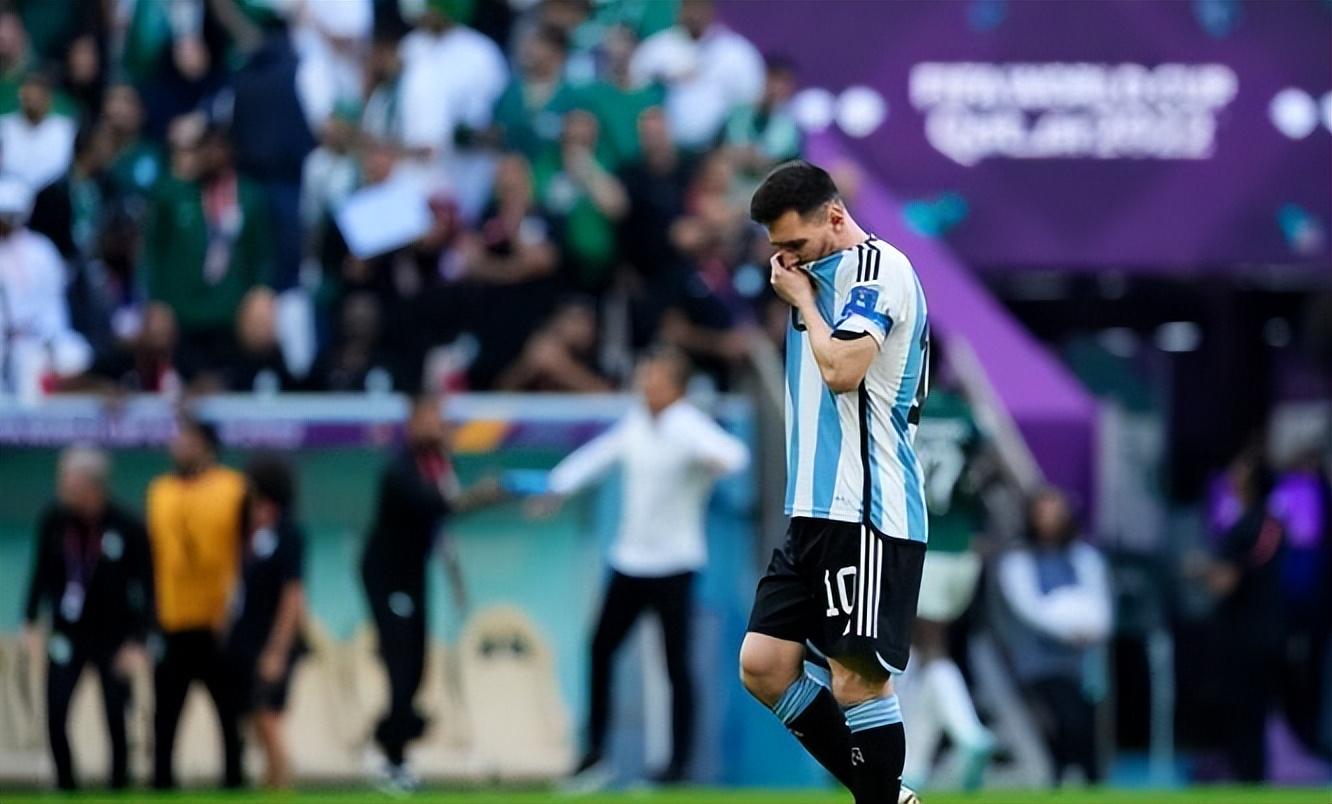阿根廷世界杯首次输给亚洲球队 1-2输沙特遭遇8项耻辱纪录
