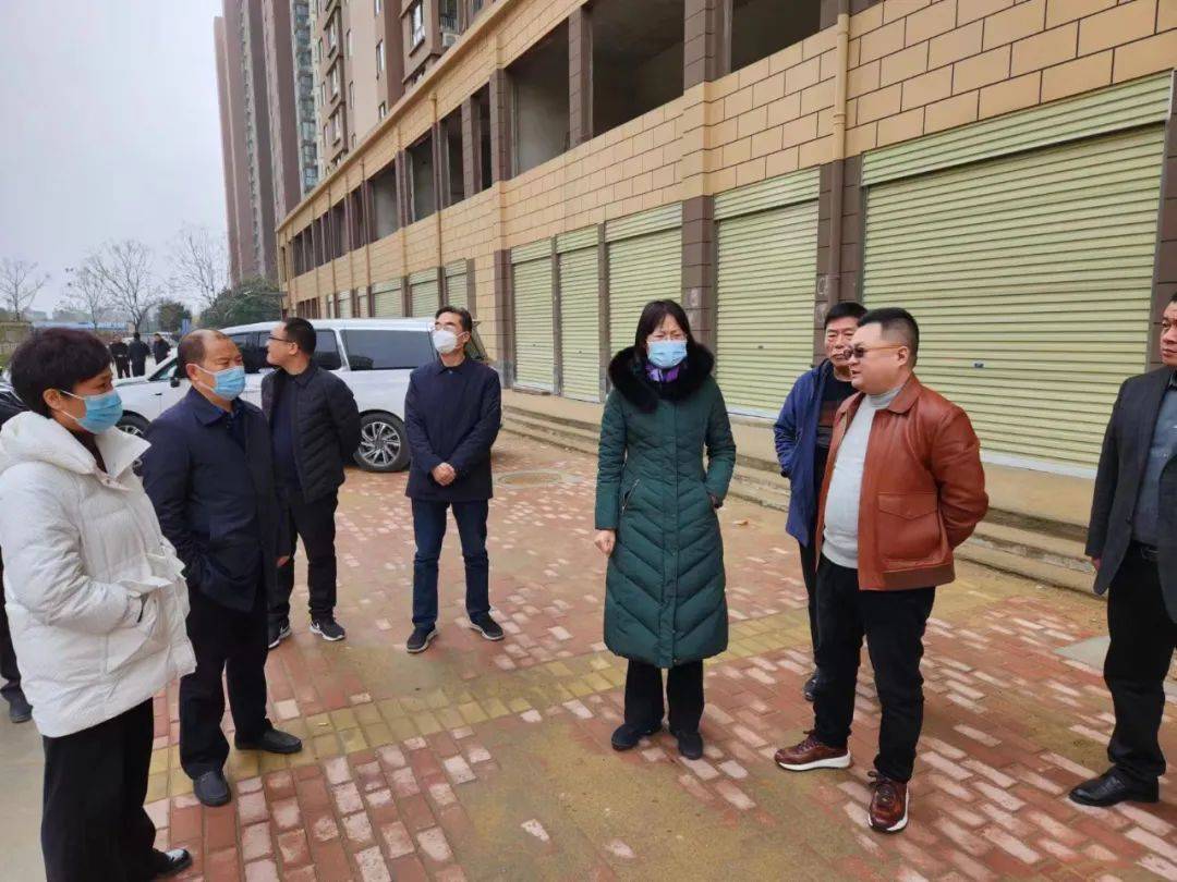 南阳市人大常委会一级巡视员刘荣阁到高新区调研房地产业振兴工作