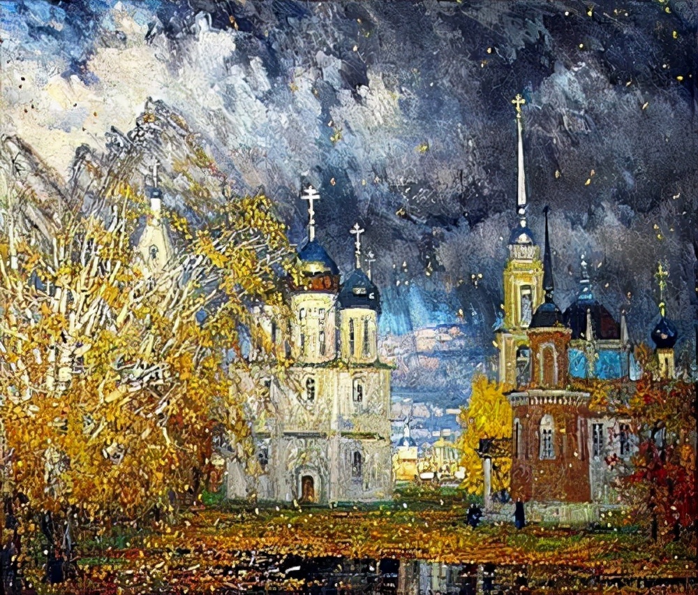 俄罗斯画家mikhail g abakumov|风景油画赏析