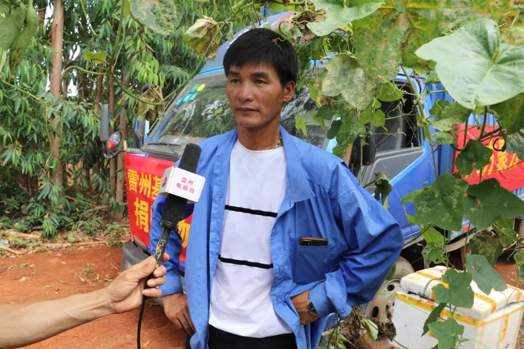 雷州乌石农民为湛江战"疫"捐赠蔬菜