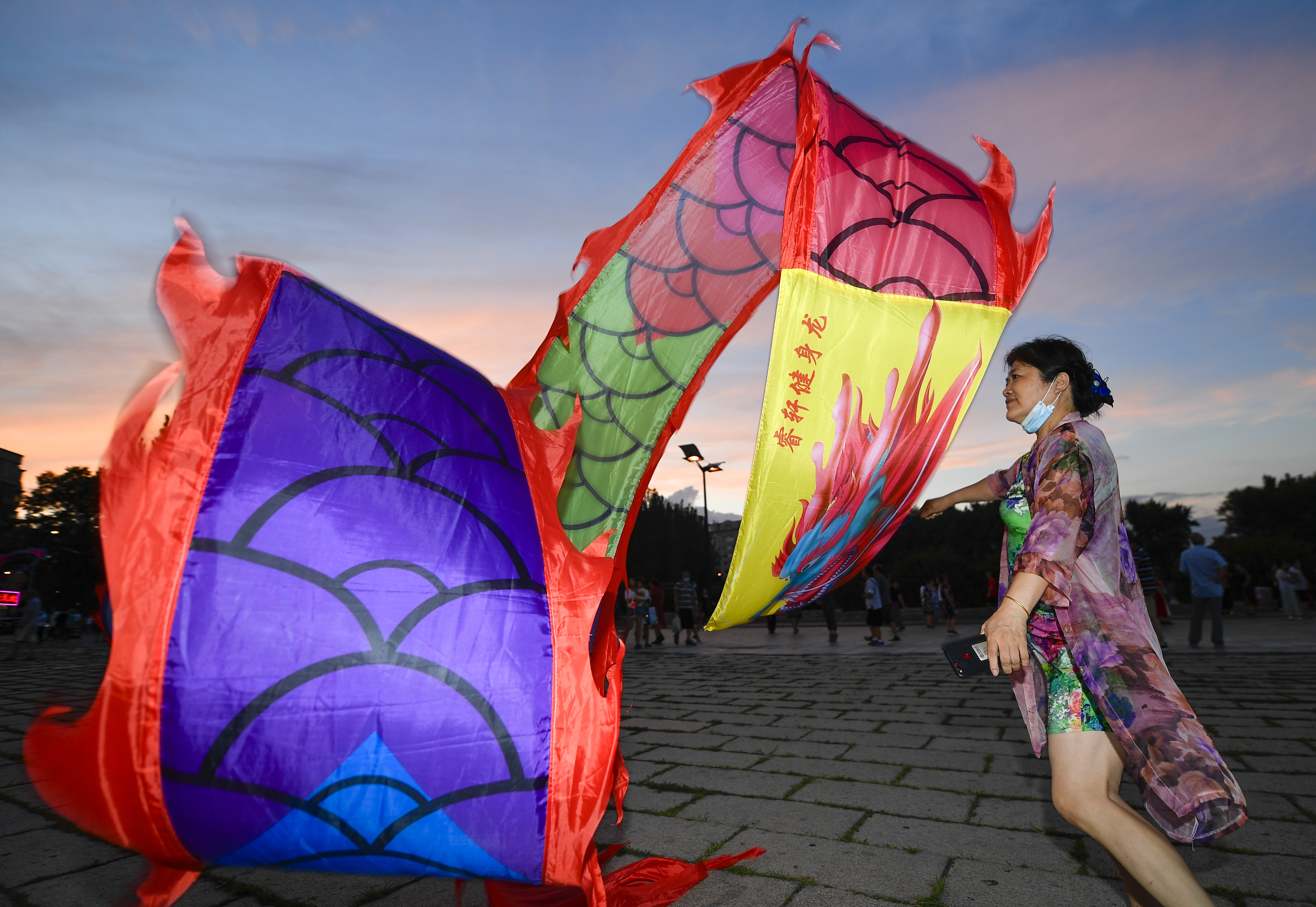 全民健身——健身彩绸舞起来(2)