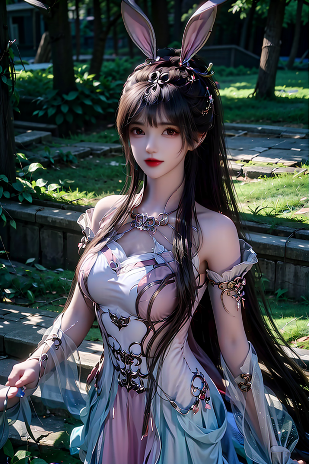 每日ai绘画|《斗破苍穹》女主角可爱的小舞