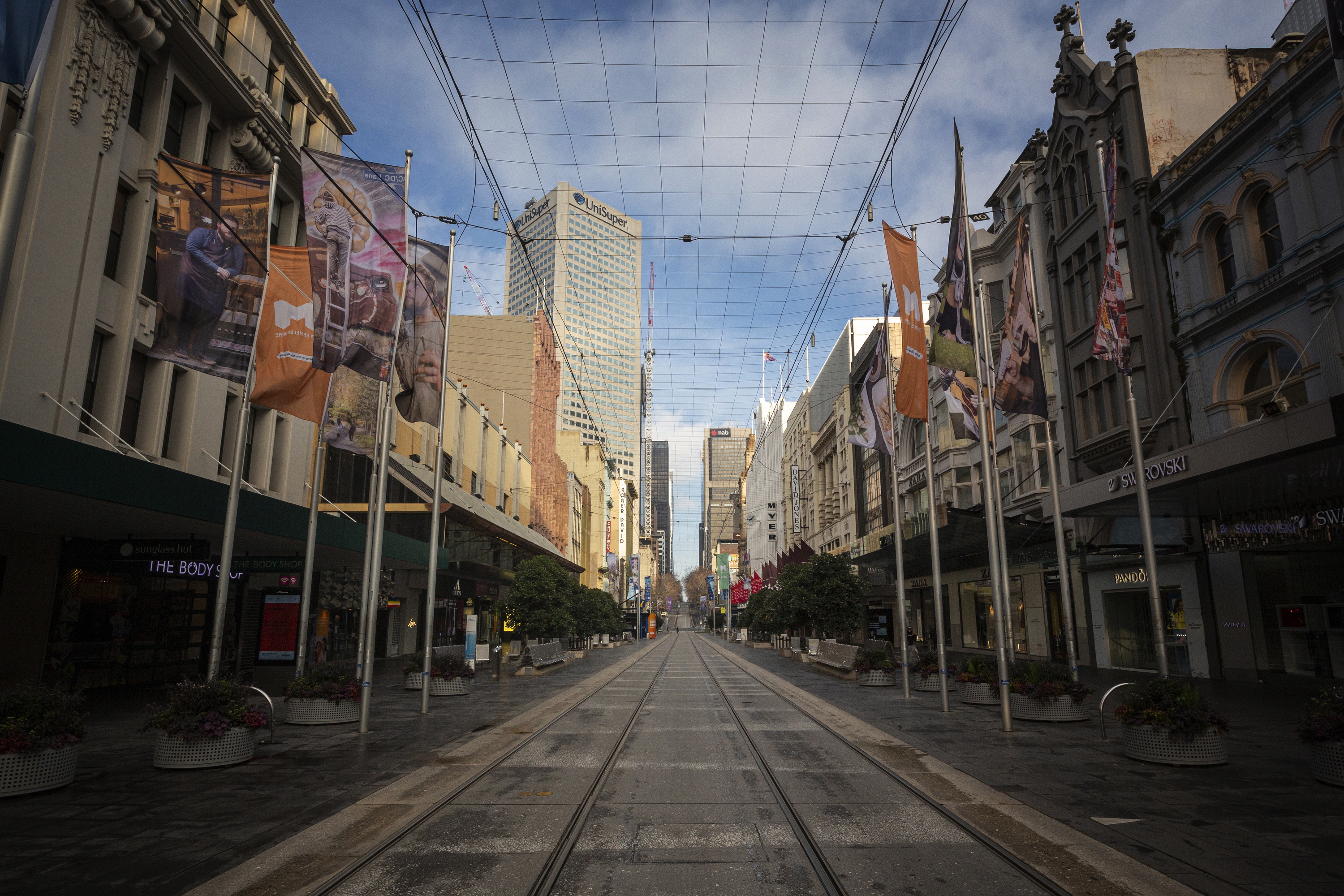 "封城"下的墨尔本