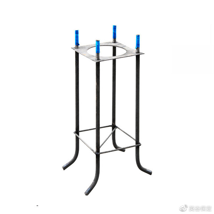 监控杆预埋件施工步骤