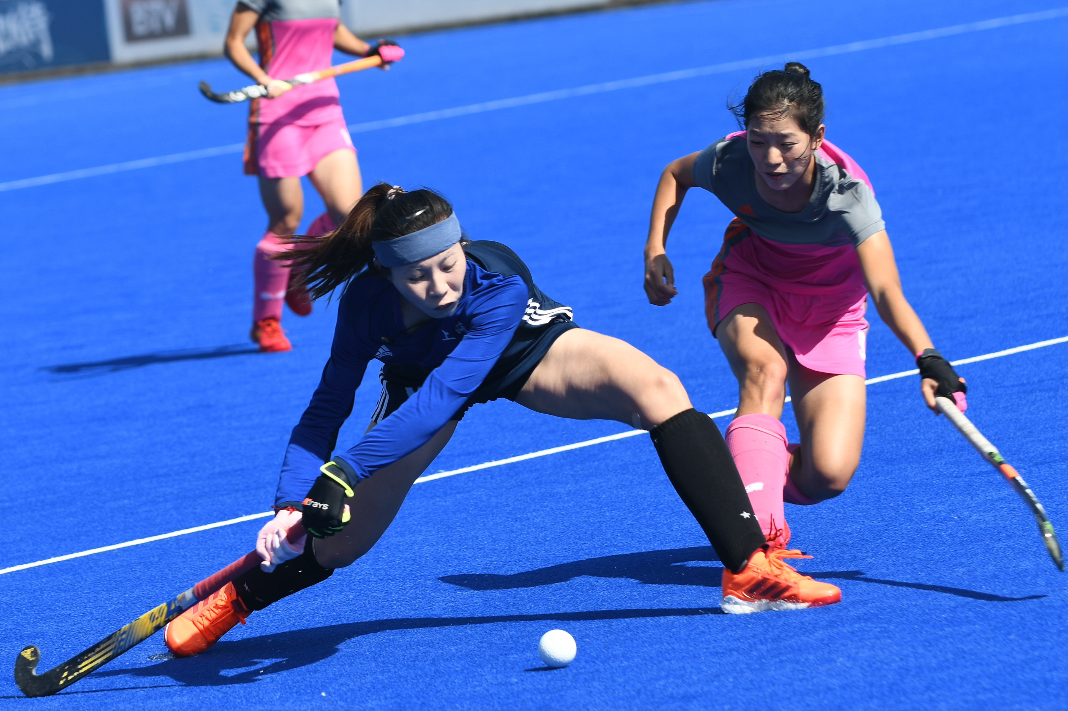 曲棍球——全国女子曲棍球锦标赛:上海队胜陕西队