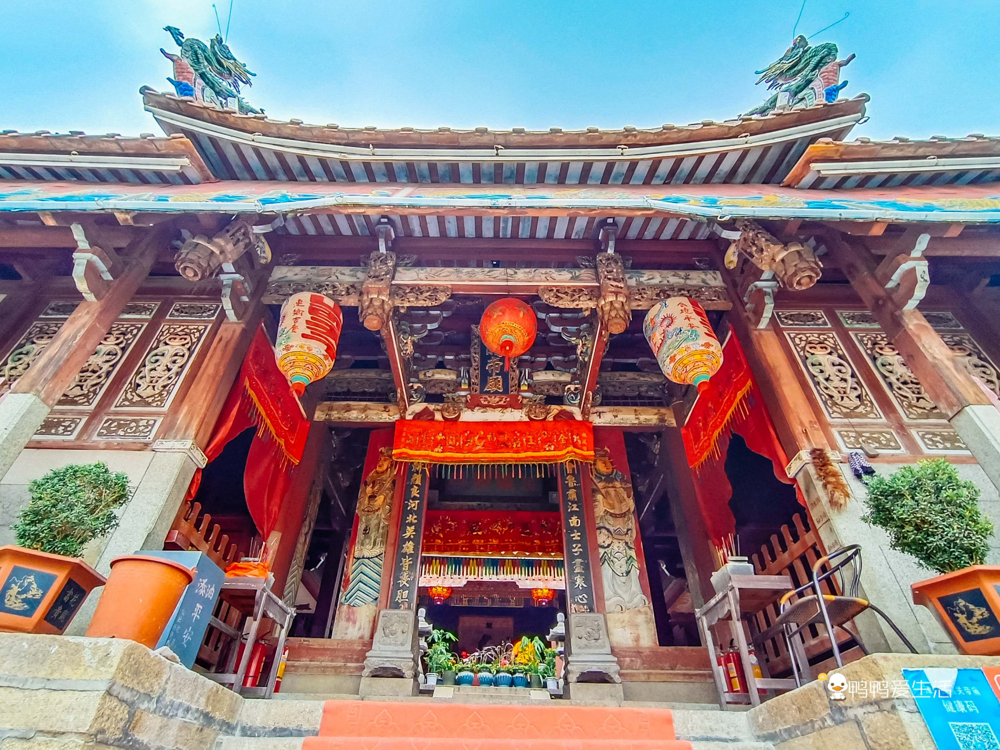 漳州扶摇关帝庙内藏两大宝物,还有夕阳照关帝奇景显现,香火鼎盛