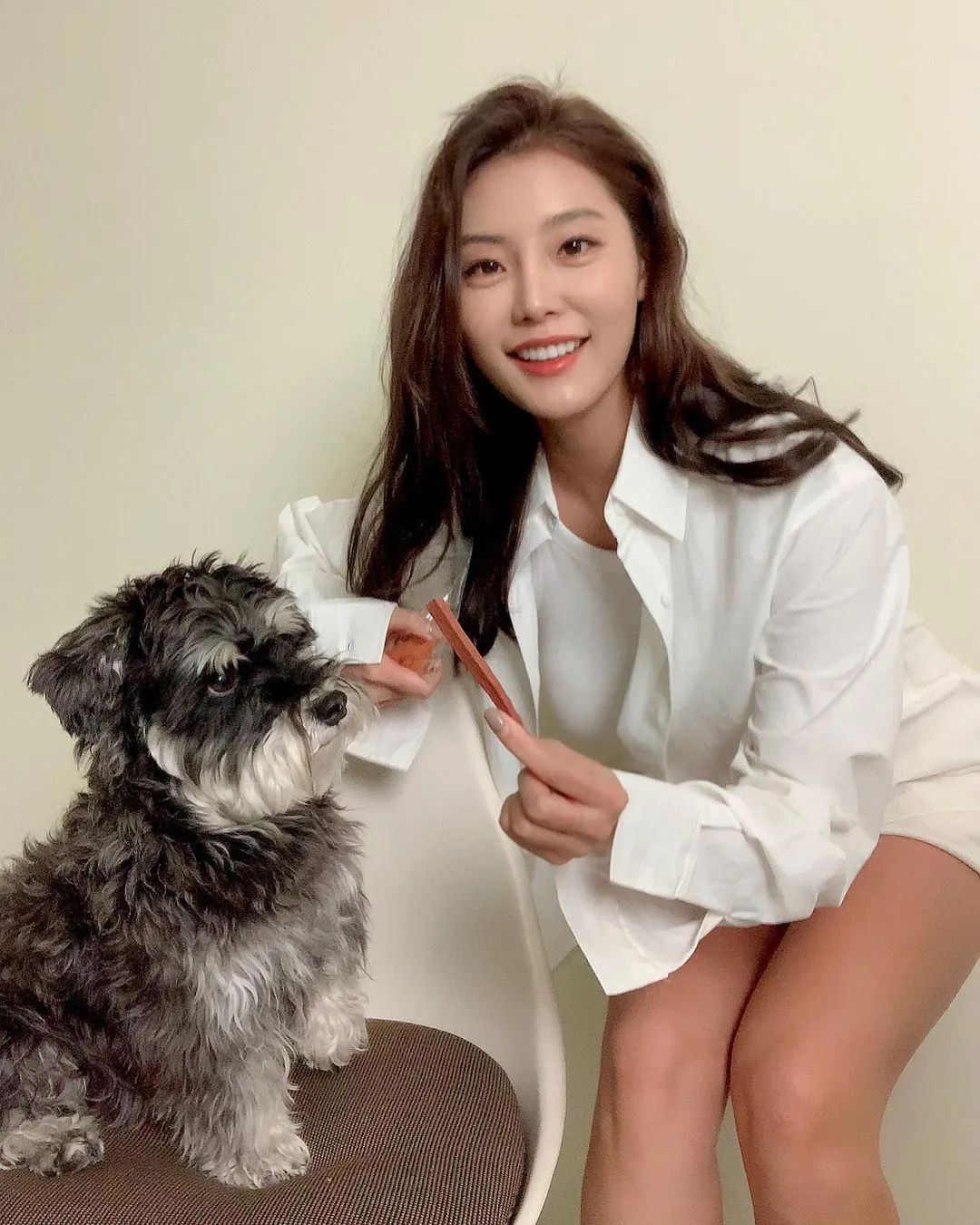 韩国模特姜素妍,1米72,56kg,魔鬼身材,热爱运动,逆天颜值