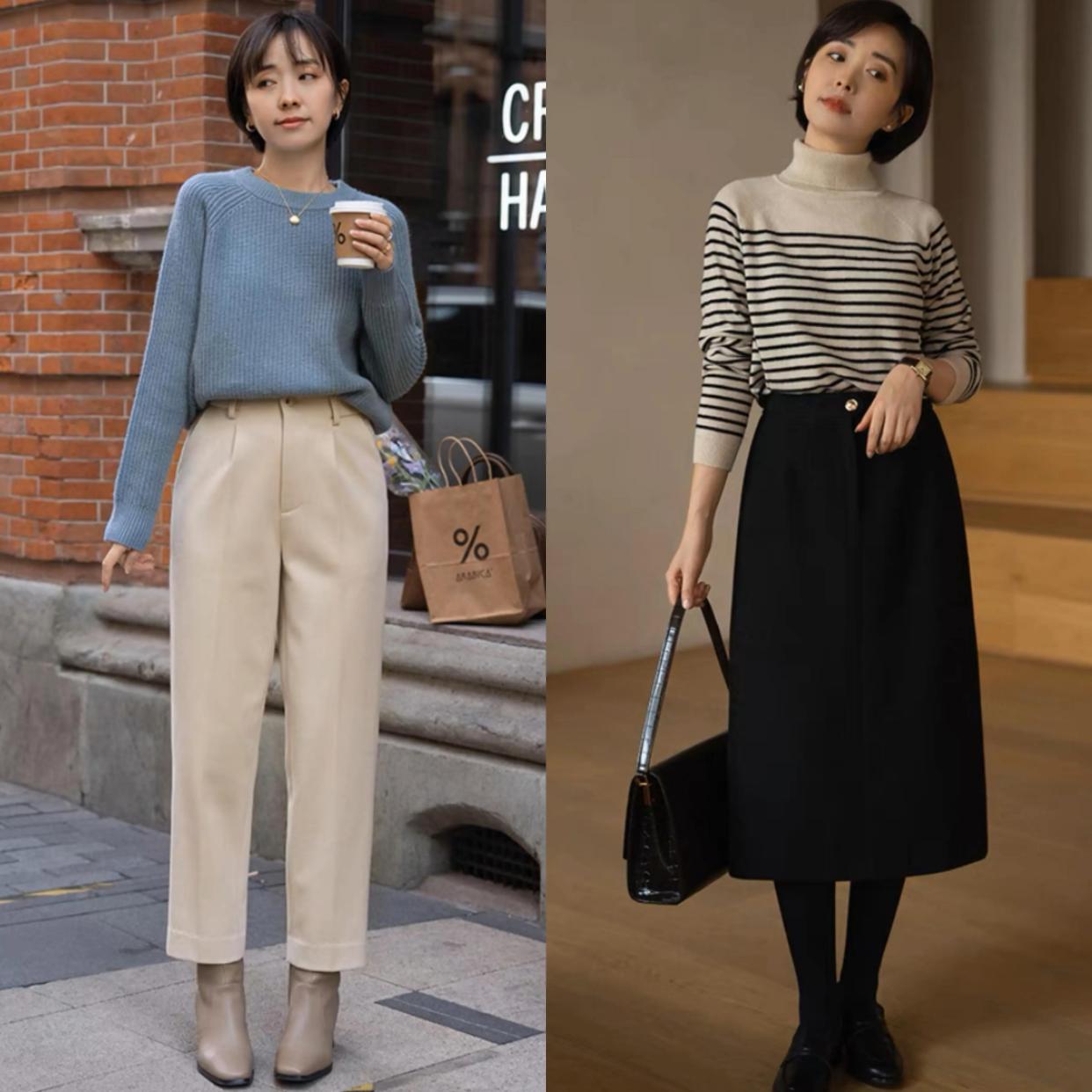 冬天衣服在精!懂穿搭的70后女生,有这几套就行了,精致又提档次