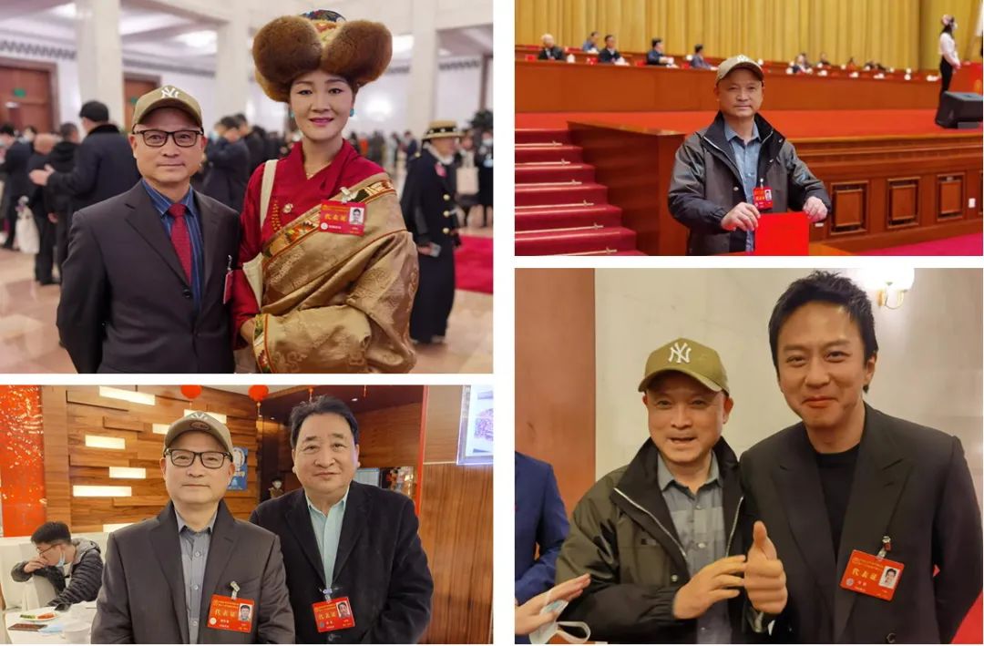 马士龙曹会林读散文《谢先莹二三事》赏国画饮酒品茗祝福友谊长存