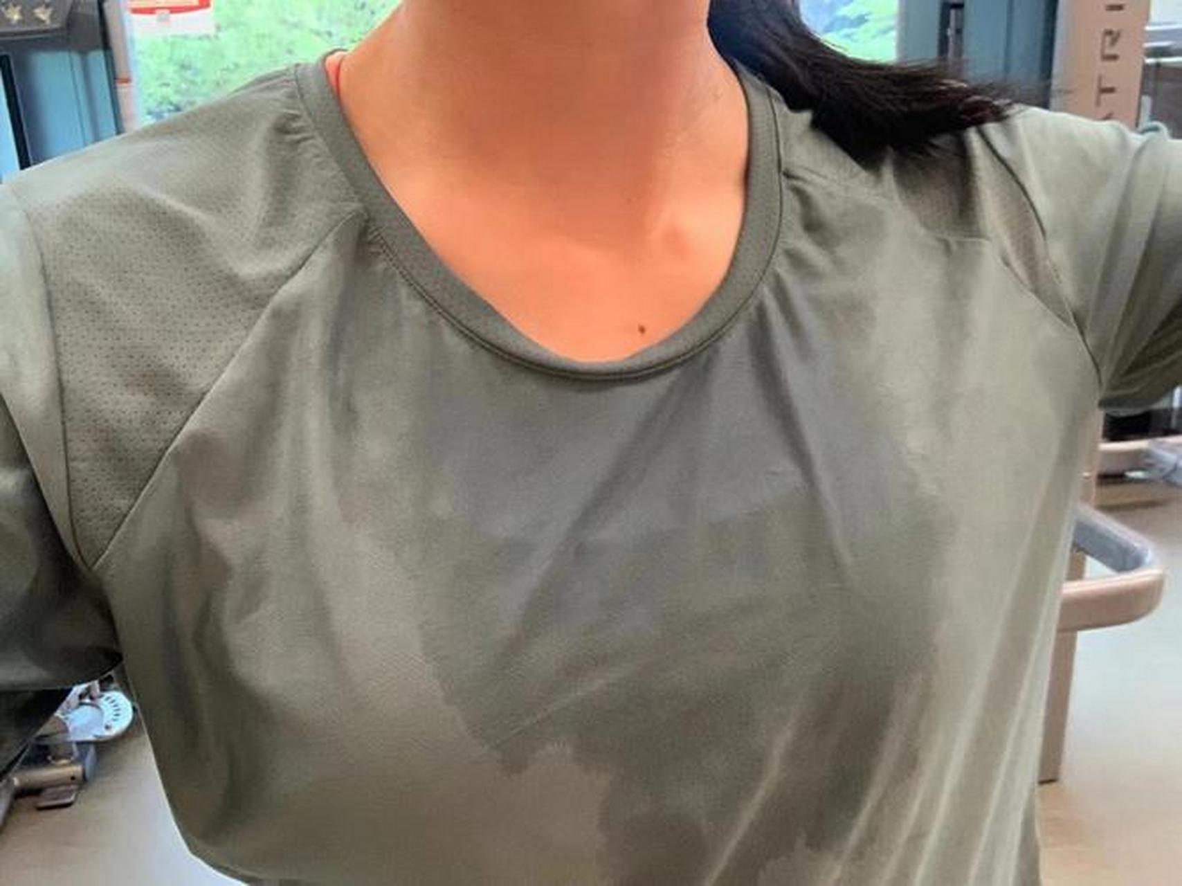 胸口老是出汗多,原来是血不通了.