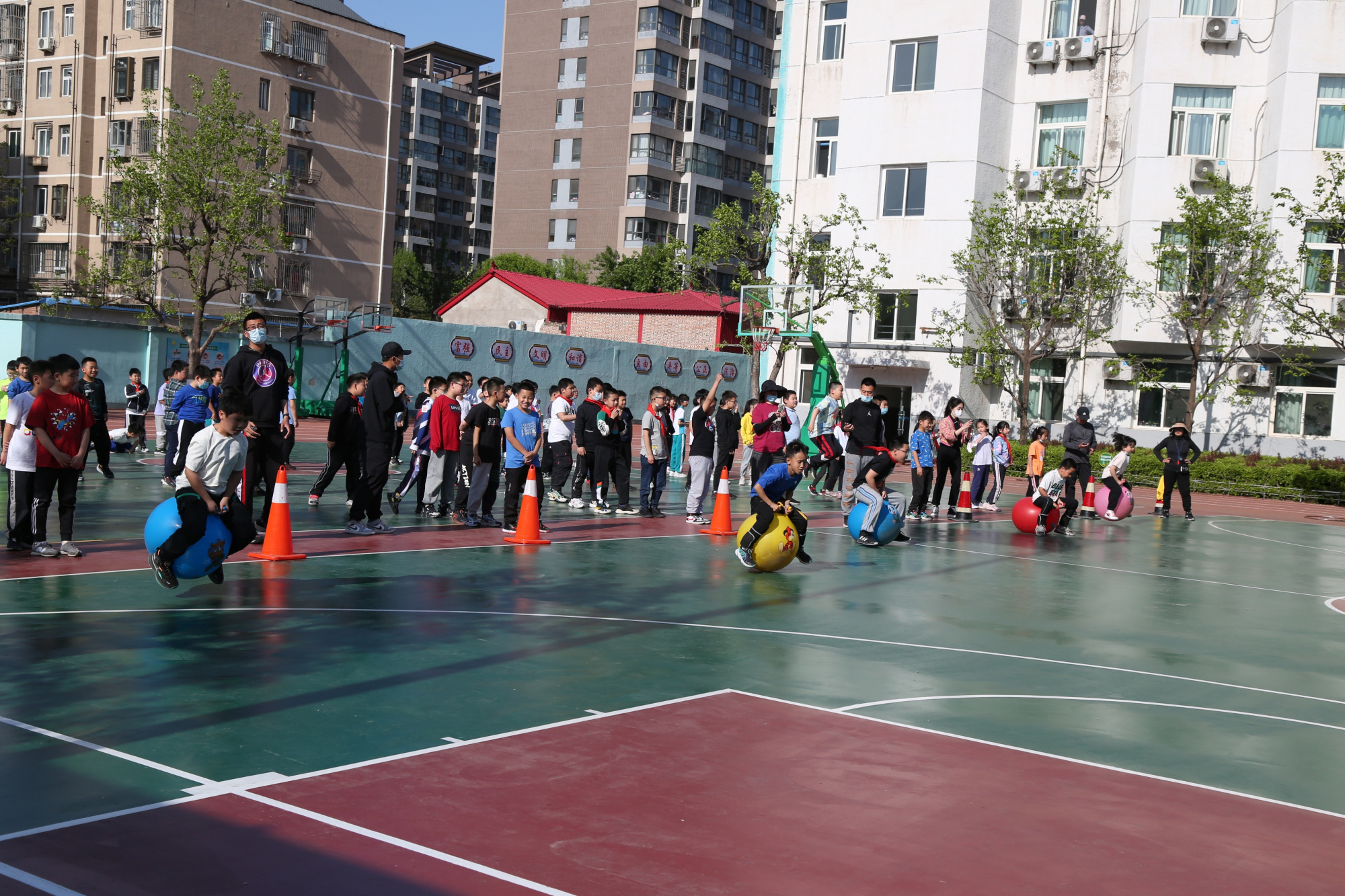 北京市怀柔区第三小学"疫时光 强体魄"体育节活动