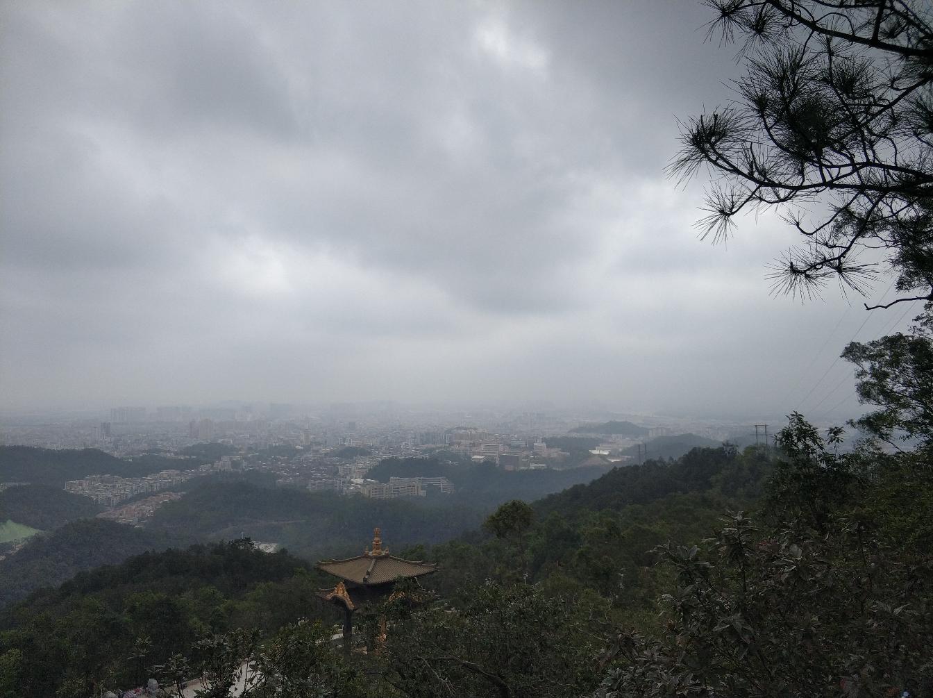 广东一个以山为核心的国家森林公园,海拔545米