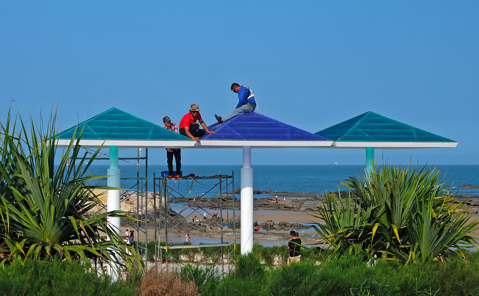 泉州石狮市滨海旅游的新名片红塔湾海岸公园,下月将全新绽放!