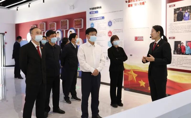 徐广友调研我区维护妇女儿童合法权益工作