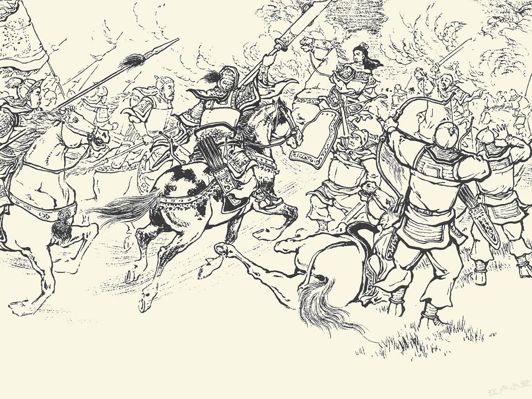 连环画《虎牢关》的故事:三英战吕布,豪气干云霄