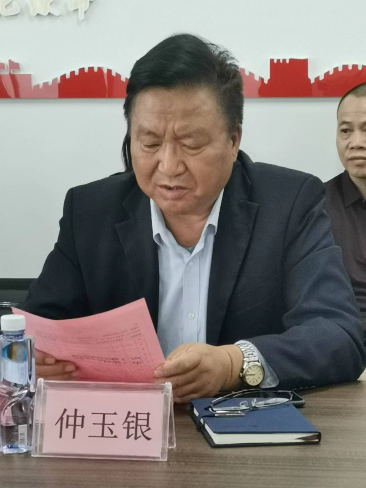 太平洋建设创始人严介和在淮安商会参观考察并出席企业家座谈会