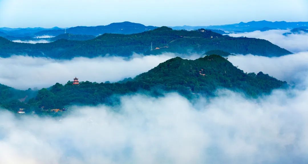 南充天气风景图片