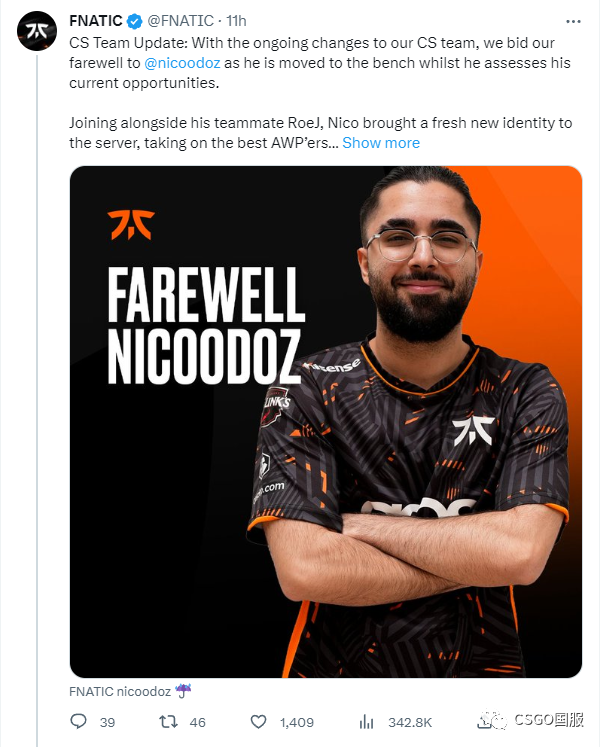 【NaVi、Vitality新阵容首战传奇表演赛:s1mple与ZywOo将互换队友】