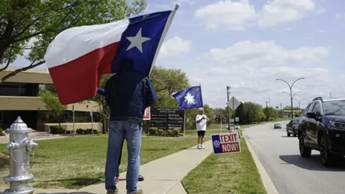 这是一个信号!德州将独立公投,一旦脱离,那将是美国分裂的开始