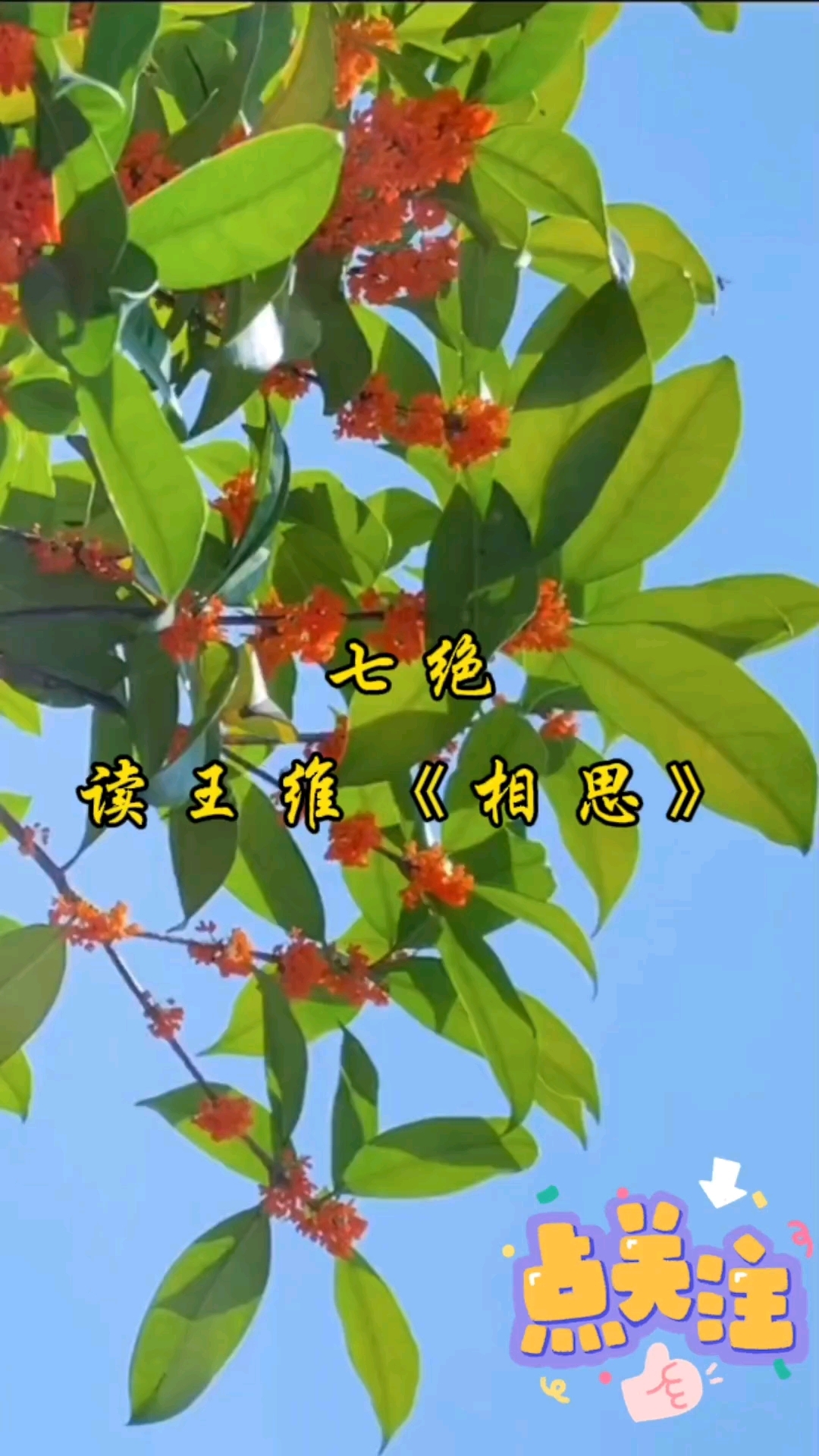 七绝:读王维《相思》