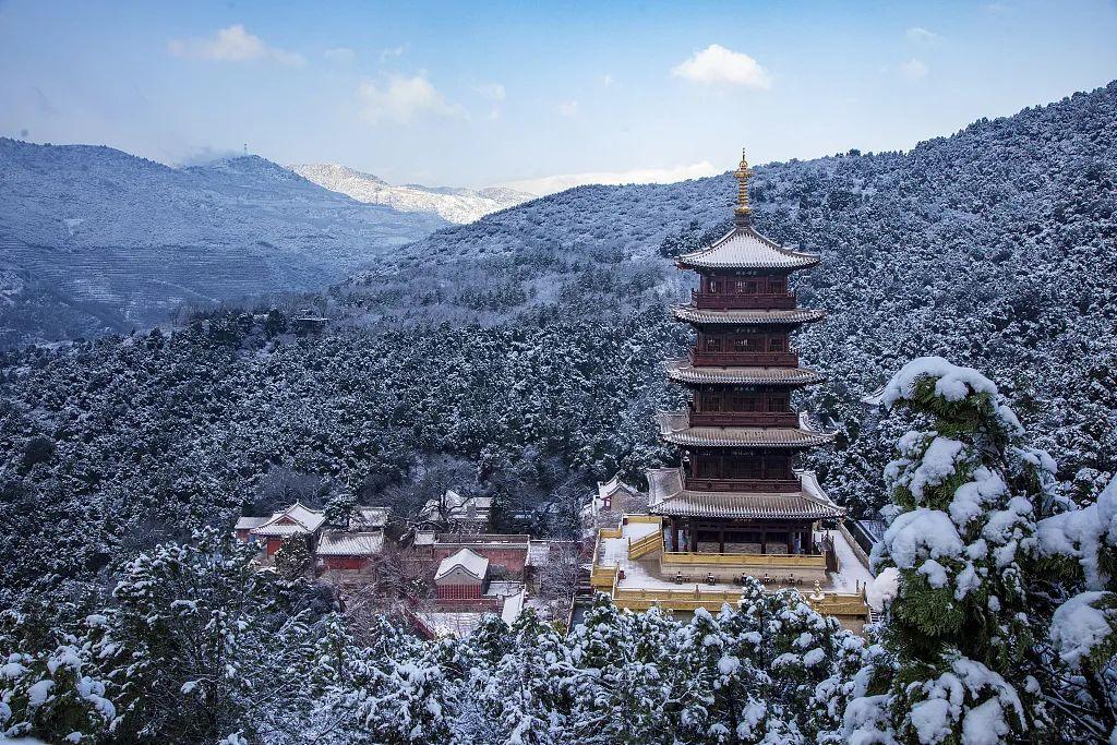 太原西山雪景,美得如此彻底!