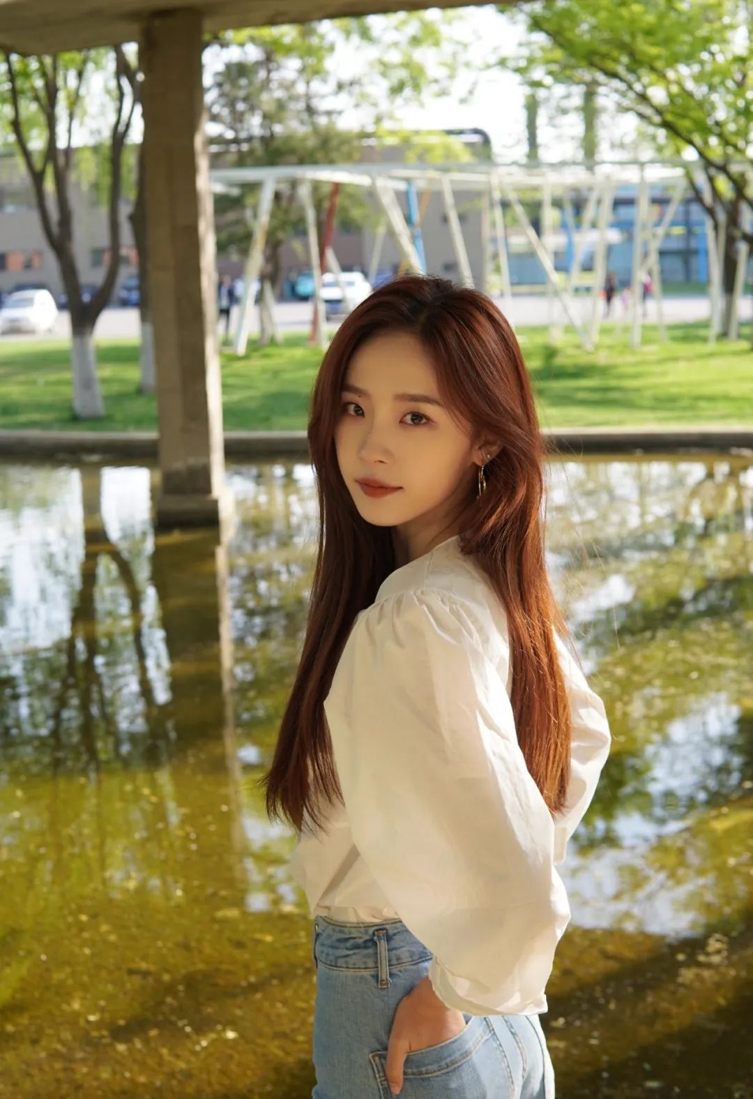 卢洋洋,长相甜美可人的人气小花旦