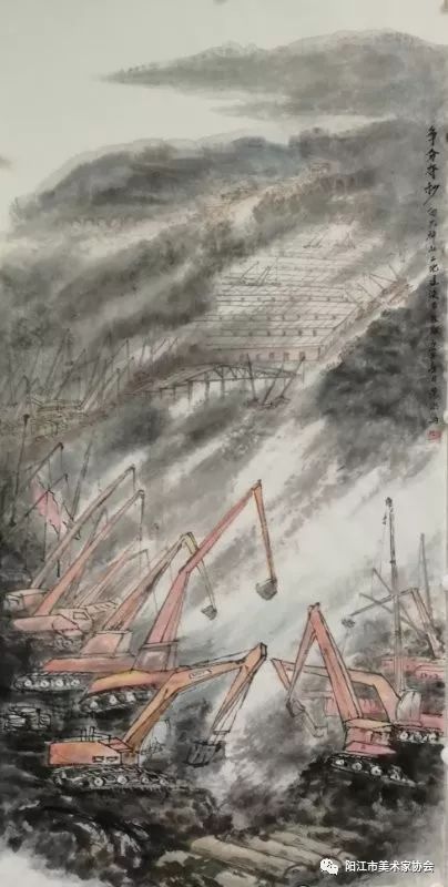 阳江籍画家:梁荣潮