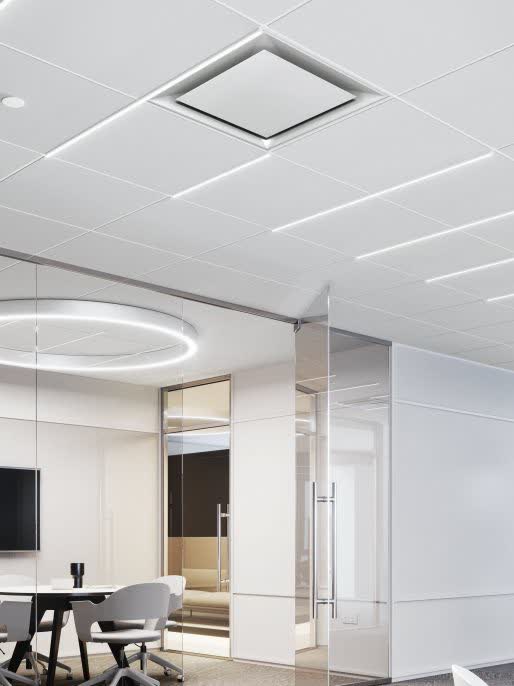 办公室如何选用矿棉板吊顶?