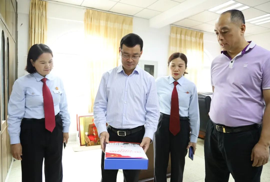 教育整顿 ▏县委书记王金狮到云霄法院调研指导队伍教育整顿工作