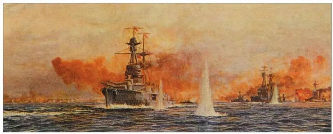 大炮巨舰的巅峰对决—日德兰海战