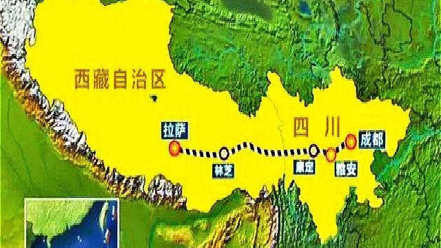 川藏铁路昌都段线路图图片