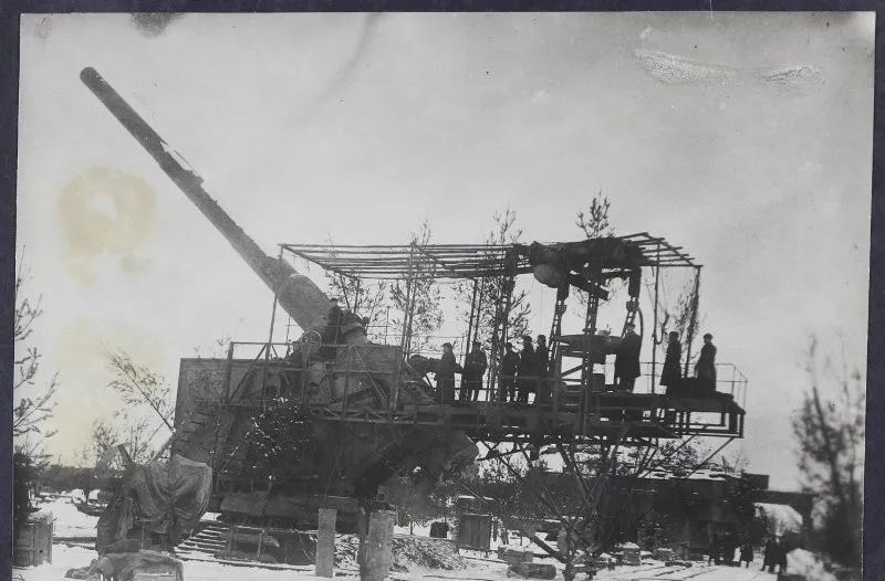 二战期间的苏联重型岸防炮,可能是史上最为简陋的发射阵地
