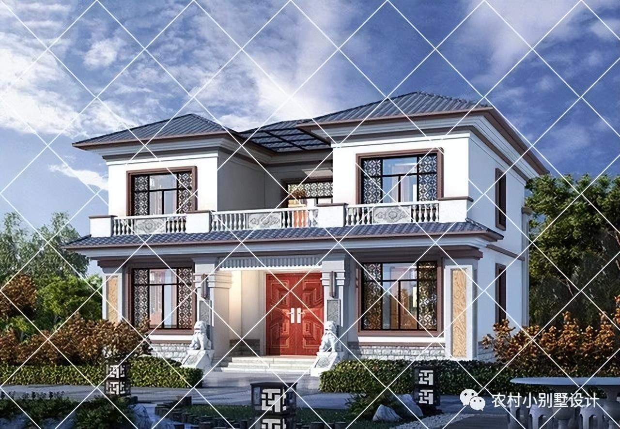 30套农村二层楼房设计图,2023年自建二层别墅建房首选户型