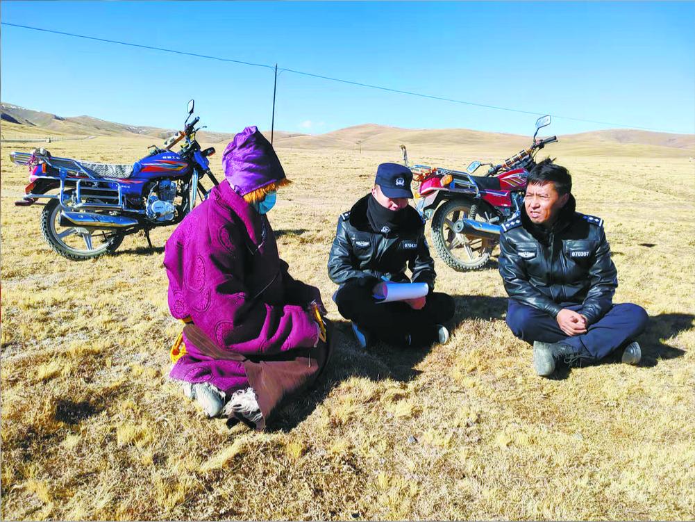 果洛1人入选丨2021全省"最美基层民警"掠影