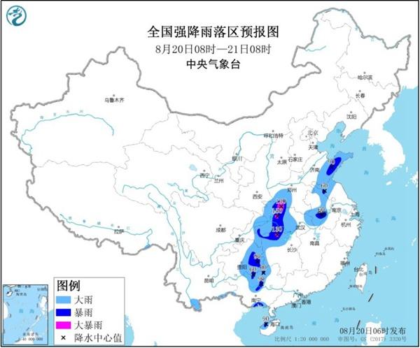 热点|11省市区暴雨黄色预警！湖南湖北河南局地有大暴雨，请注意防护