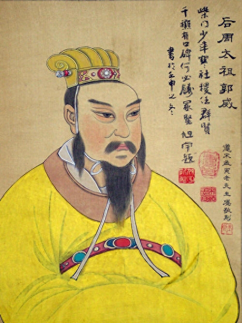 后唐的开国皇帝!唐庄宗李存勖画像前夫是一个国家的开国皇帝