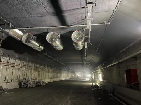 广渠路东延隧道入口图图片