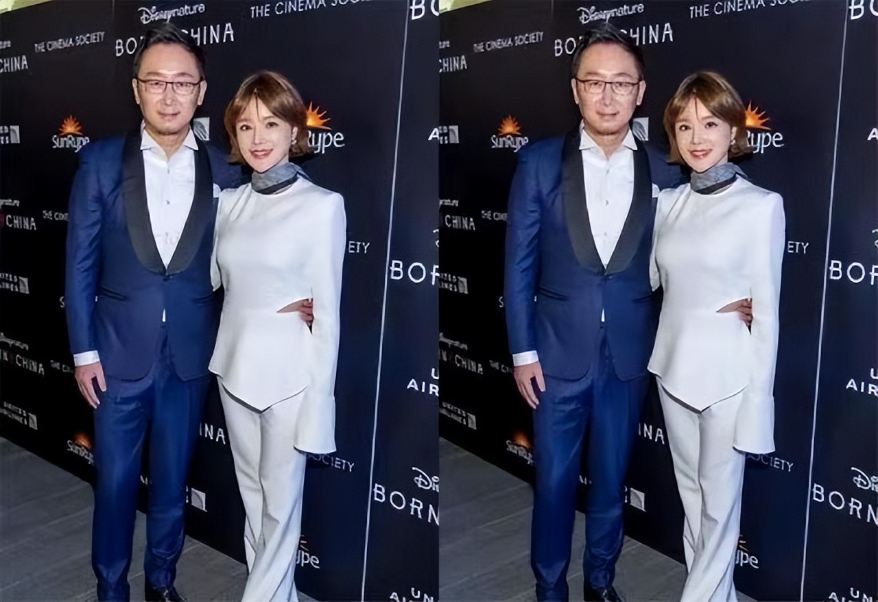 终于知道陆川为什么闪婚胡蝶了!气质媲美秦岚,穿镂空装知性大方