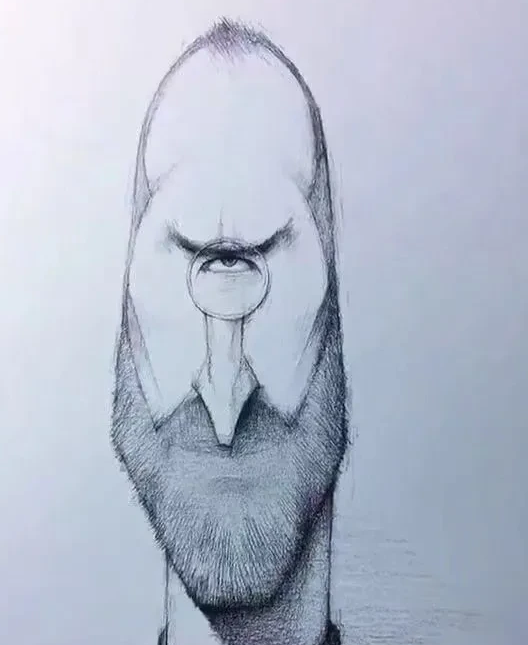 手绘明星抽象画,看着像"核废水"变异,你能认出多少个?